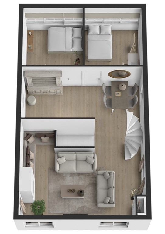 mediumsize floorplan